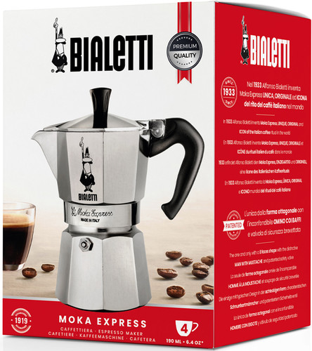Bialetti Moka Express 4 kopjes