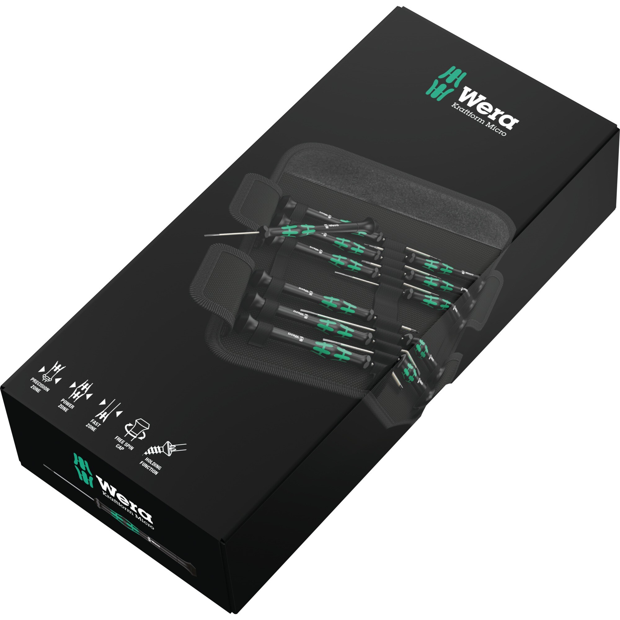 Wera Schraubendreher Kraftform Micro-Set/12 SB 1
