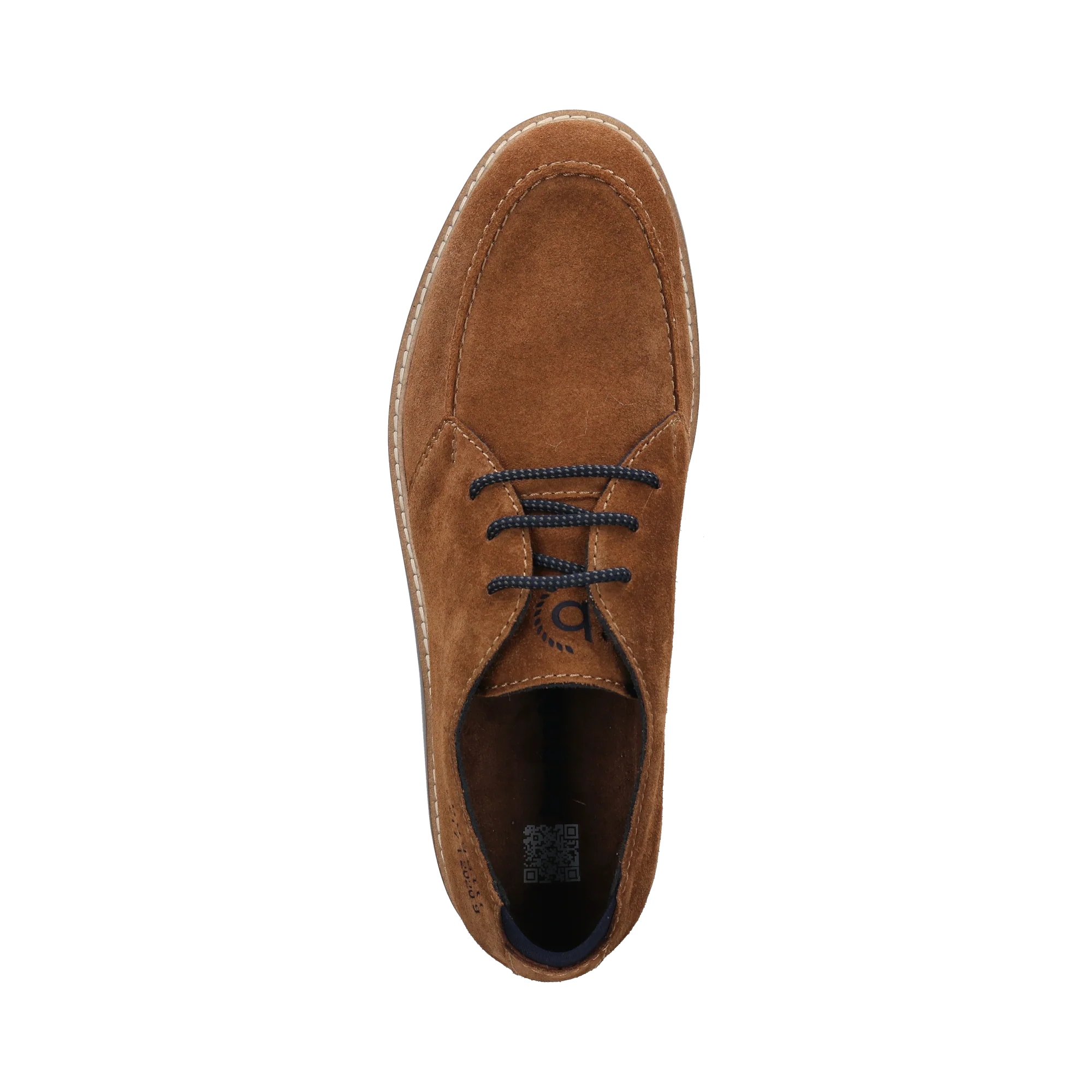 Leder Schnürer cognac