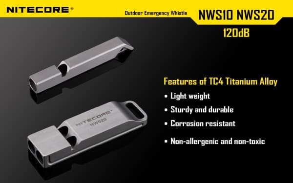 Nitecore NWS10, Grå, 7 mm, 7 mm, 52 mm, 5 g, 1 stykker
