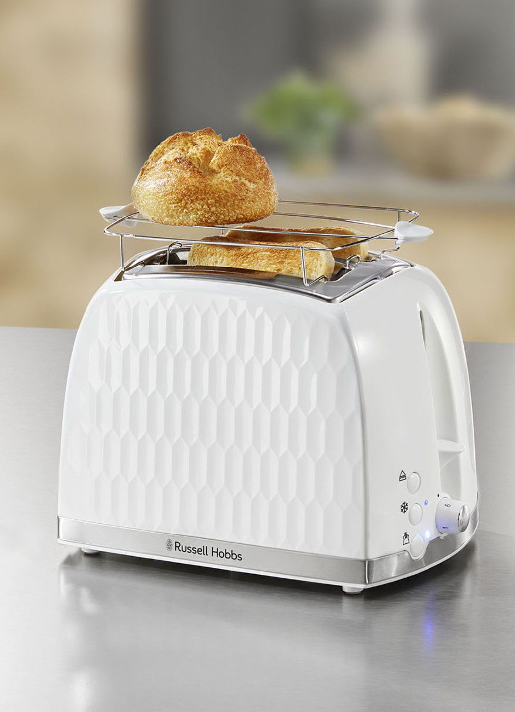 Russell Hobbs Frühstücksserie Honeycomb aus Hochglanz-Kunststoff