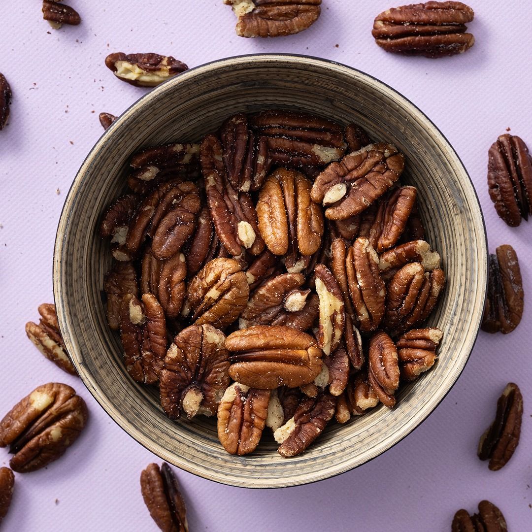 Pecannoten gebrand gezouten (bio)