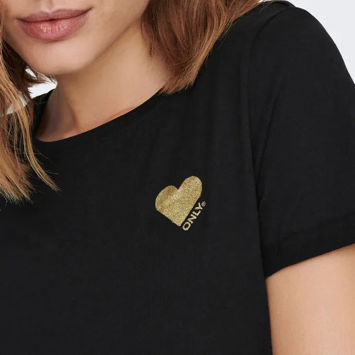 Only Kita Logo Shirt Dames