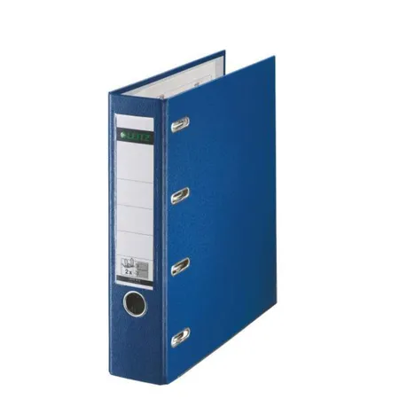Leitz 10120035 Plastik-Doppelordner mit zwei Mechaniken