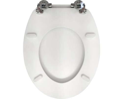 form&style toiletzitting Kleur Edge zwart met soft-close mechanisme