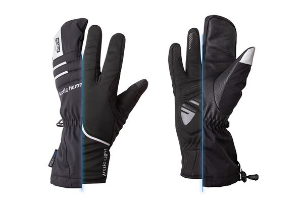 ARCTIC HUMMER 2.0 Unisex-Überhandschuhe  schwarz  XS
