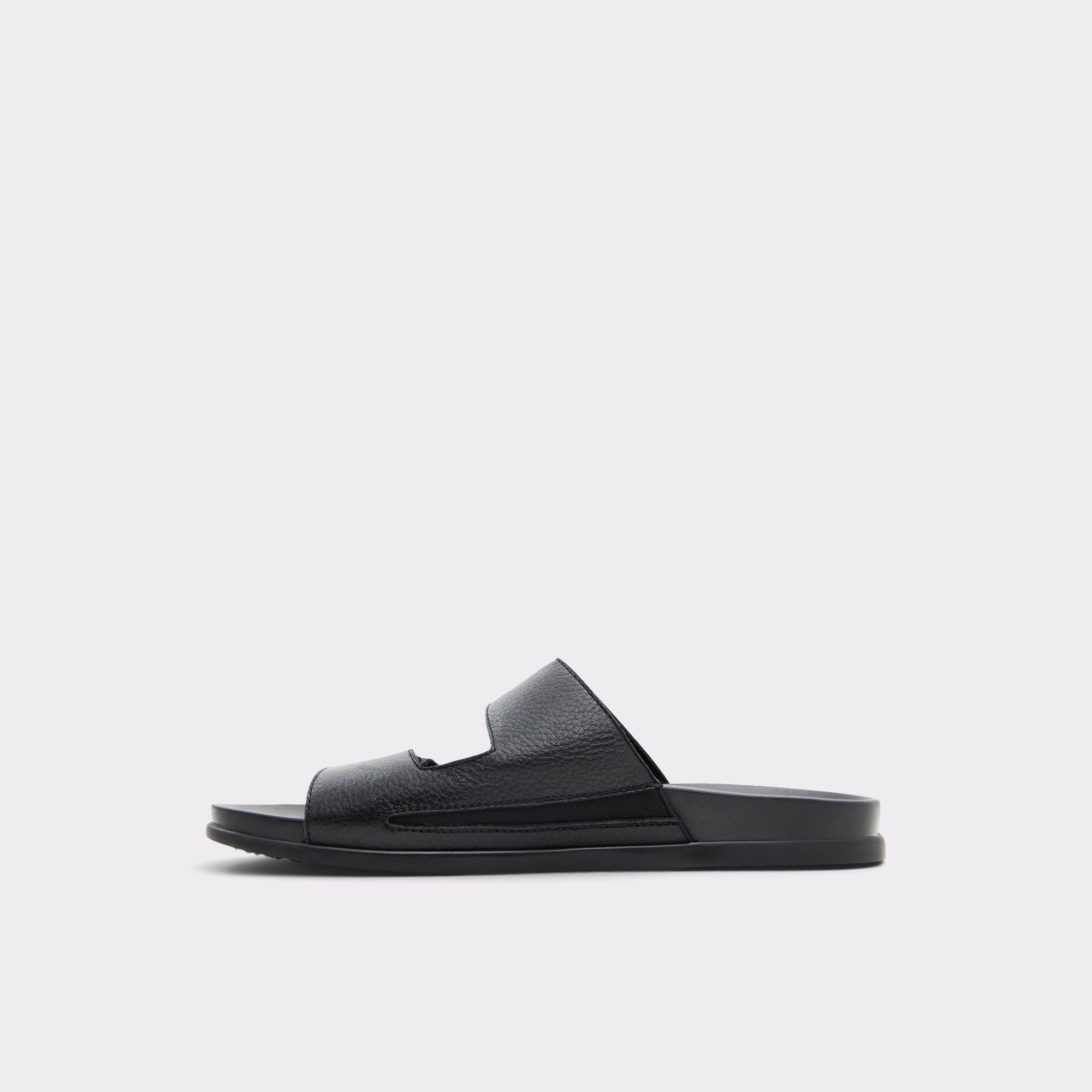Serham Black Men Slides