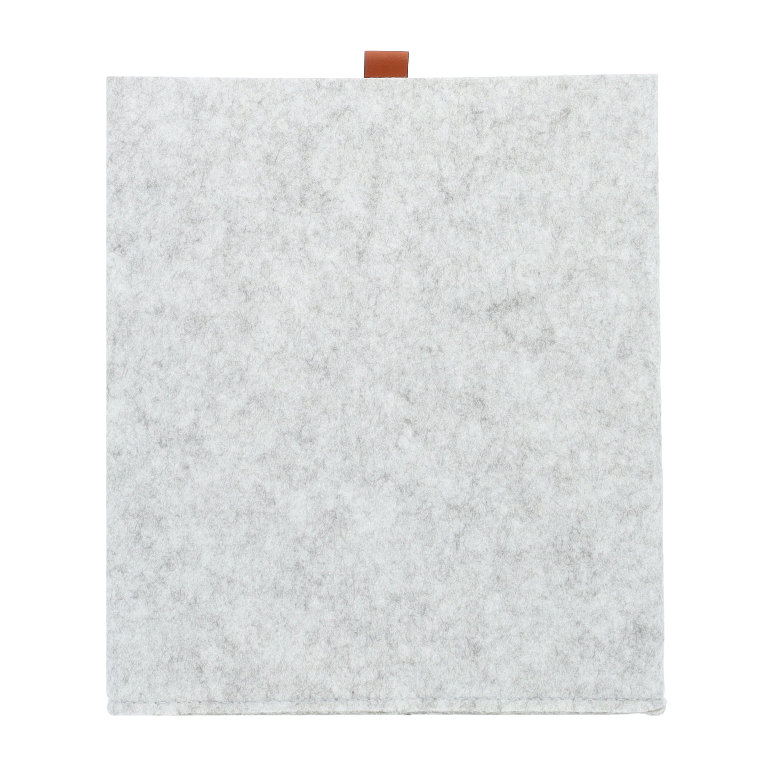 QUVIO Organizer vierkant - 23 x 26,5 cm - Vilt - Grijs