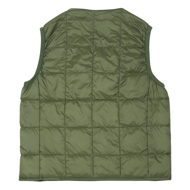 Taion Veste Matelassée Sans Manches | Vert olive