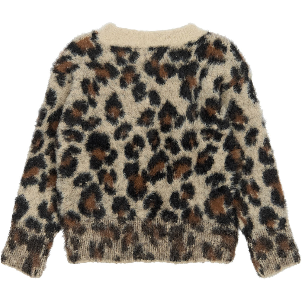 Køb The New Feather Gray AOP TNPamilla Jacquard Pullover