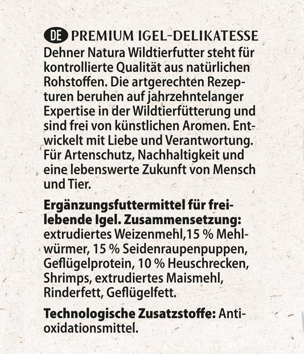 Dehner Natura Premium Igelfutter-Set, 3-teilig