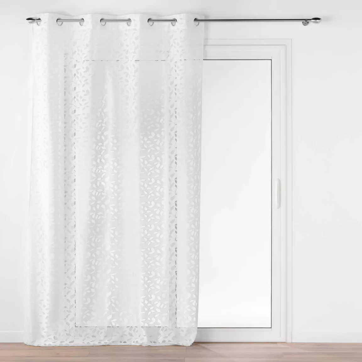 Voilage maille (140 x 240 cm) Manon Blanc