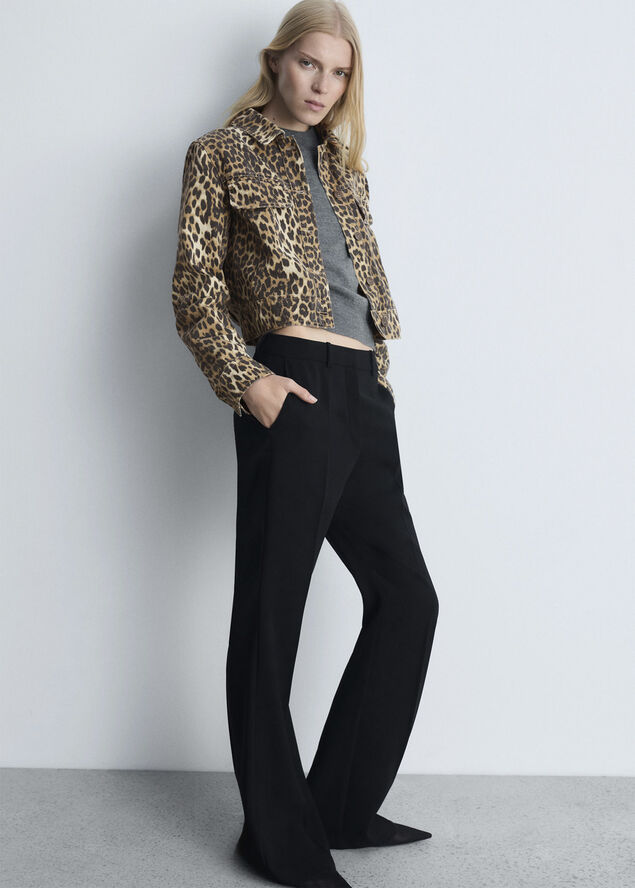 MANGO Jacket. -- LEO Brown