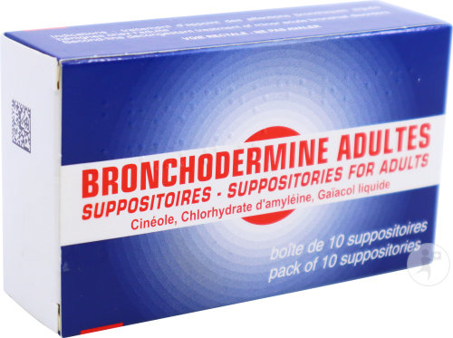 Serp Bronchodermine Adultes 10 Suppositoires