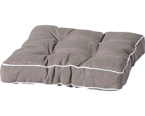 Madison Panama katoenen zitkussen, 47 x 47 cm, grijsbeige