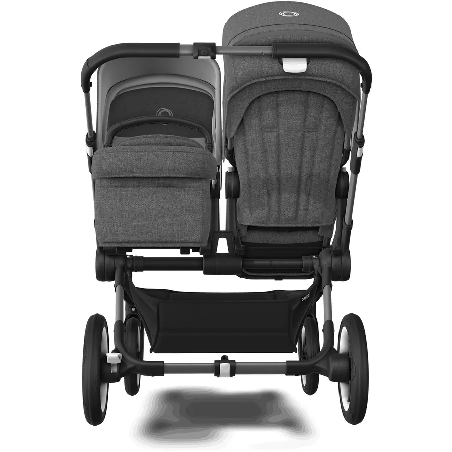 bugaboo Geschwisterwagen Donkey 5 Duo Complete GraphiteGrey Melange