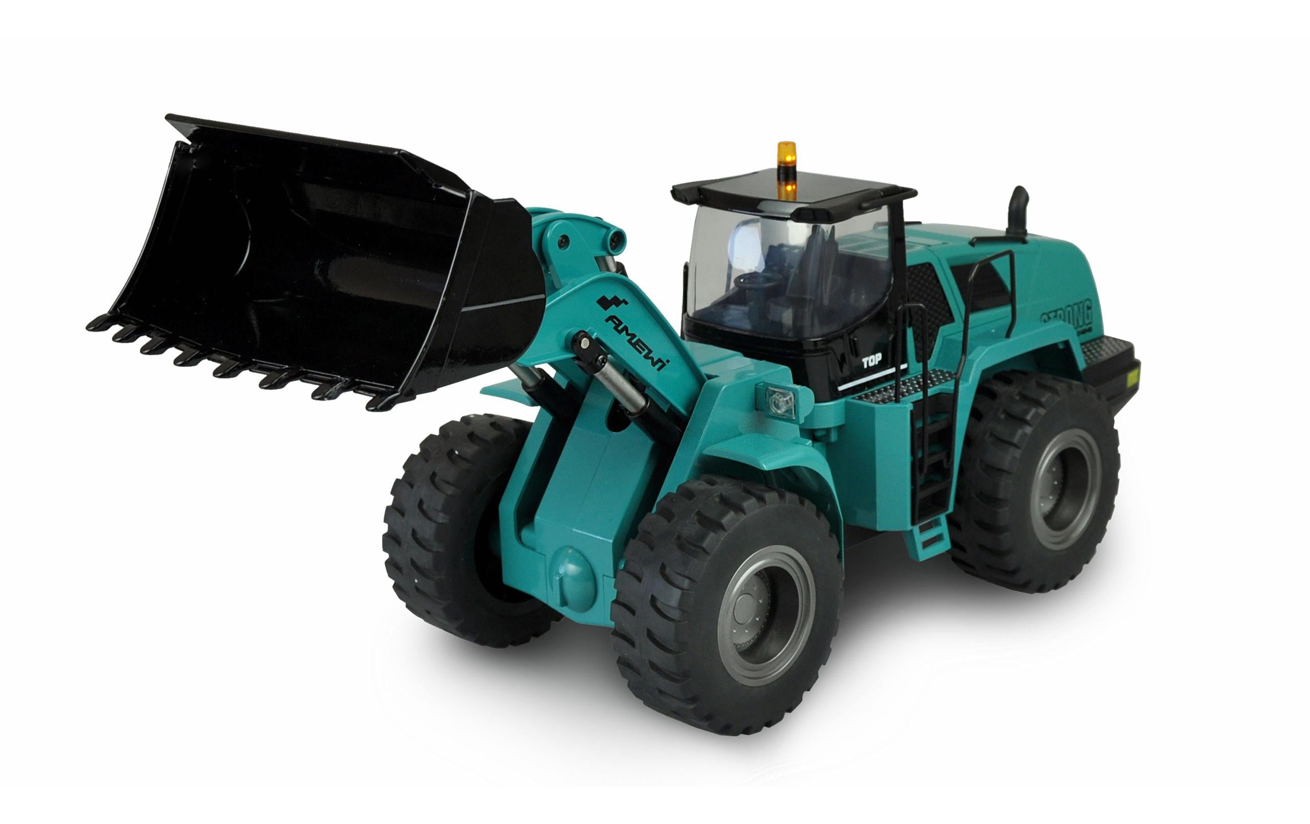 Radlader G485E Petrol, V5 1:14, RTR<br>Voll funktionsfähiger RC Bagger mit vielen Metallteilen