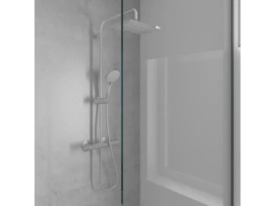 Colonne de douche thermostatique HANSGROHE Vernis Shape 230 chromé