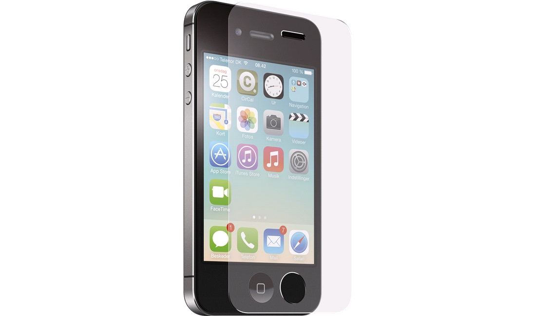 Hærdet militærglas 0,2 mmiPhone 4/4S