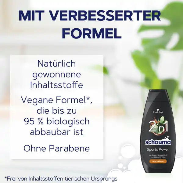 2in1 Sports Power Shampoo