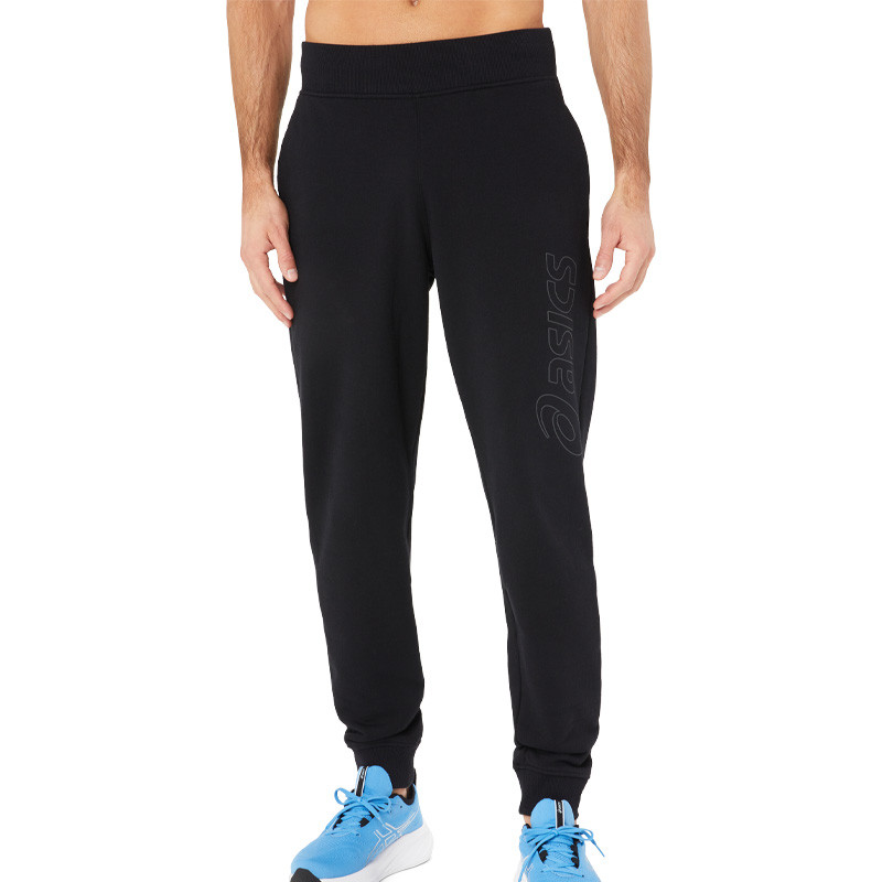 Pantalon de survêtement molleton Asics logo sweatpant noir