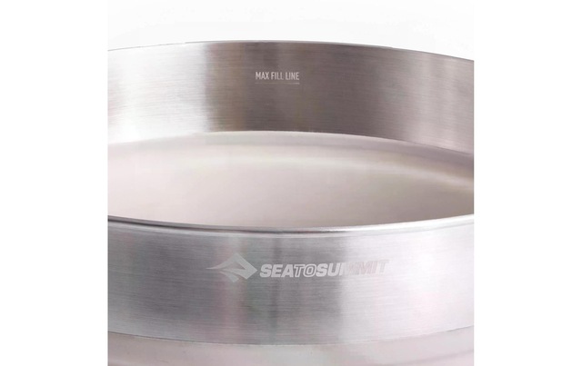sea to summit Kochbesteck-Set »Stainless Steel Collapsible Pot 5 l«