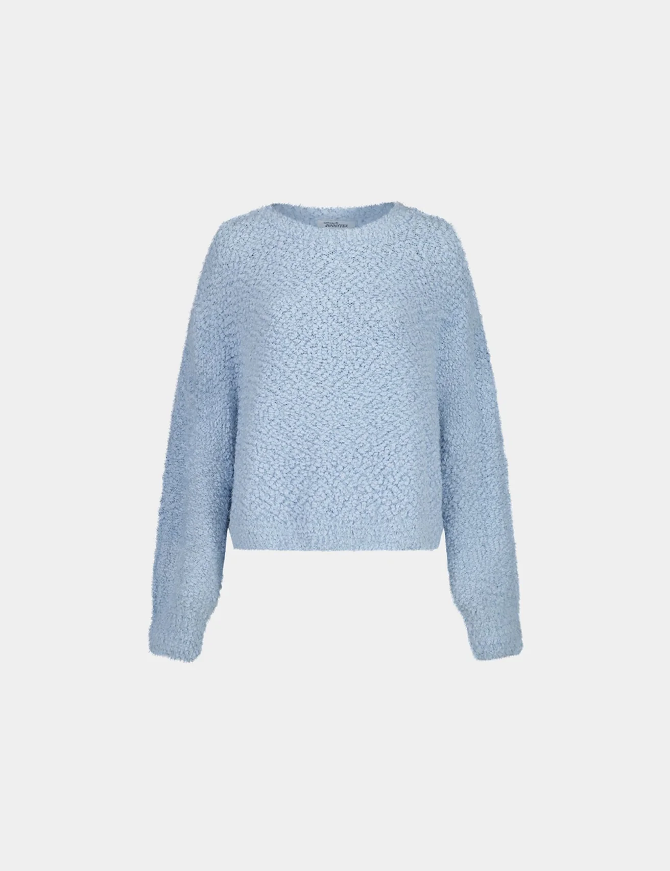 Pull à poils doux bleu ciel