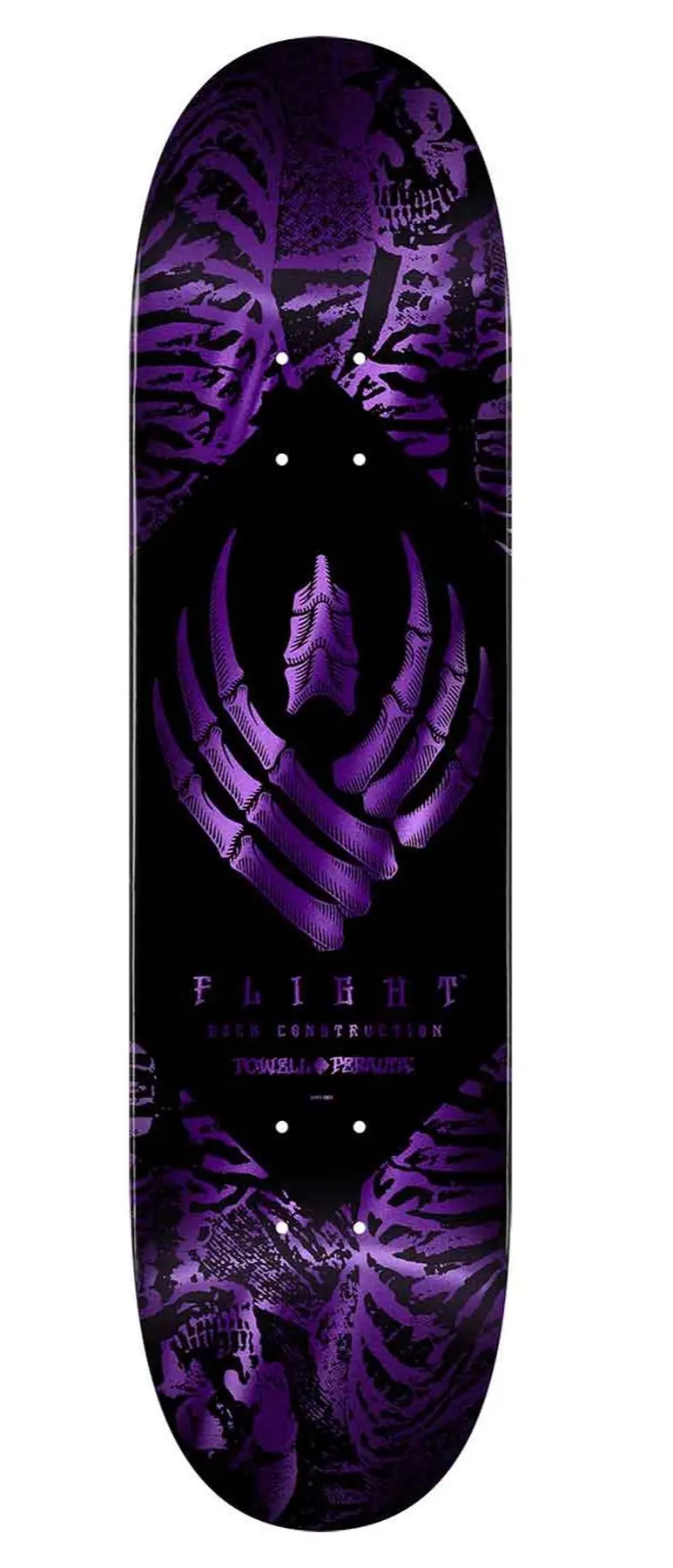 Powell Peralta Skeleton Flight Skateboard Deck | SkatePro