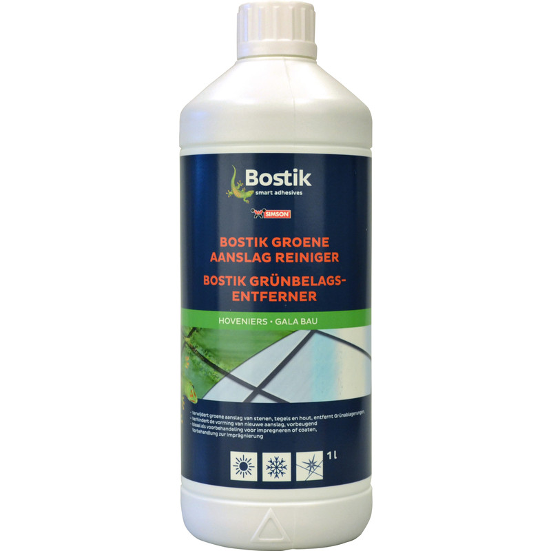 Bostik Hoveniers groene aanslag reiniger Transparant 1L