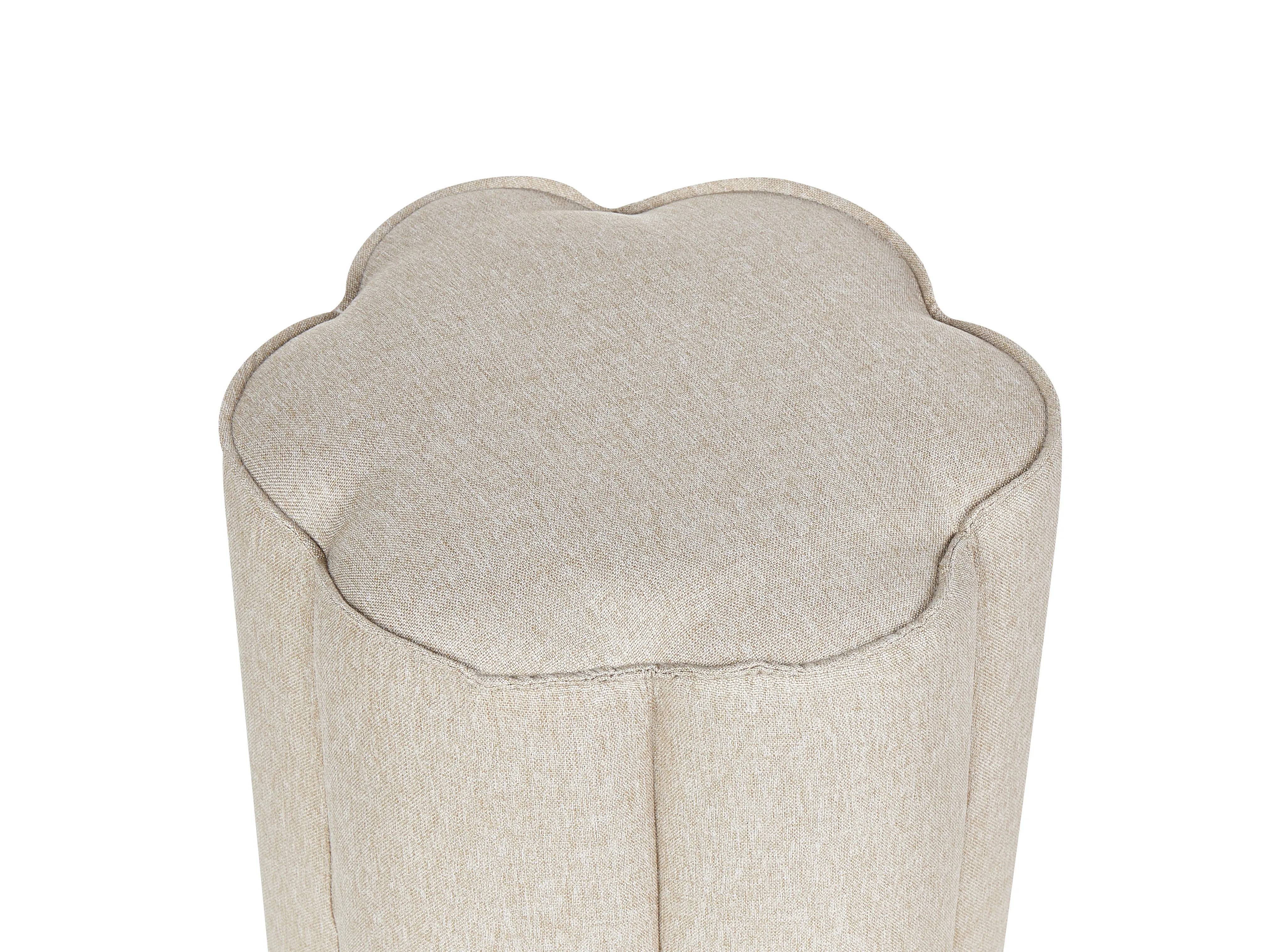 Poef TAPPEN Kunstlinnen Beige