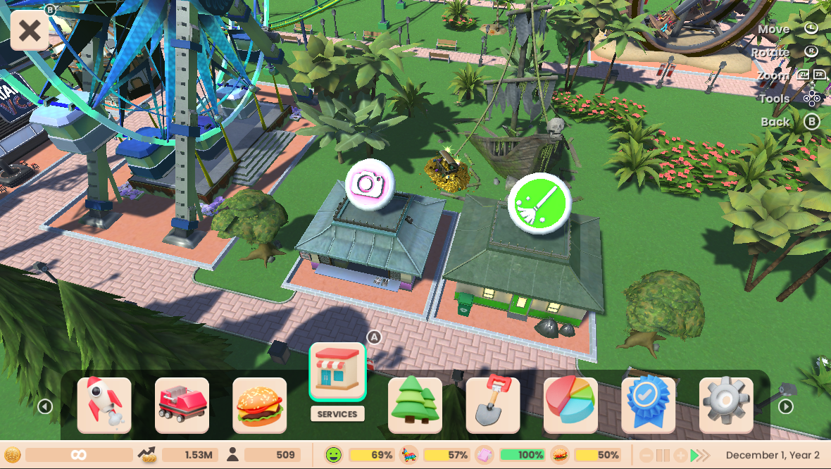 RollerCoaster Tycoon (Adventures Deluxe)- Nintendo Switch