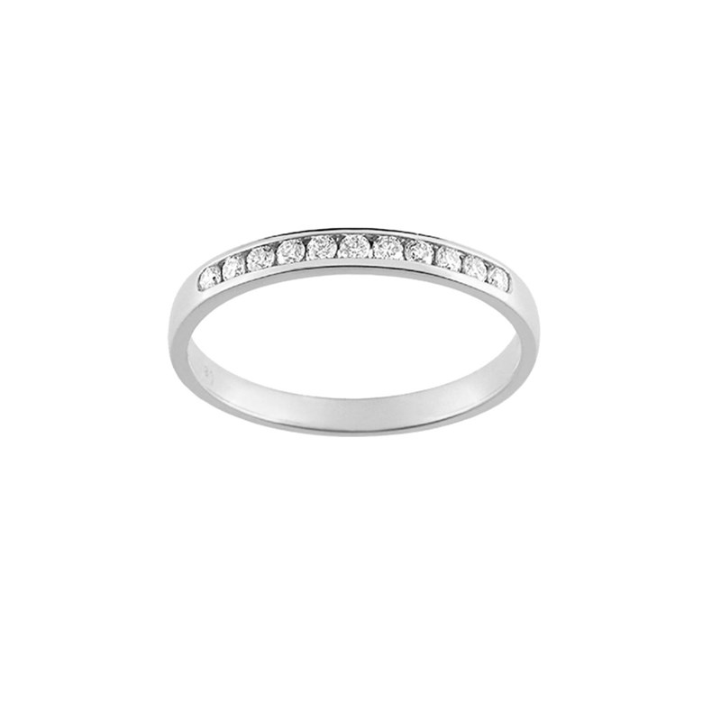Bague Femme - Or 18 Carats - Diamant