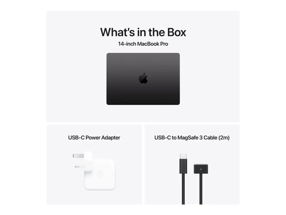 Apple MacBook Pro - M4 Pro - Apple M4 Pro 20-core - 24 GB RAM - 1 TB SSD - 14.2