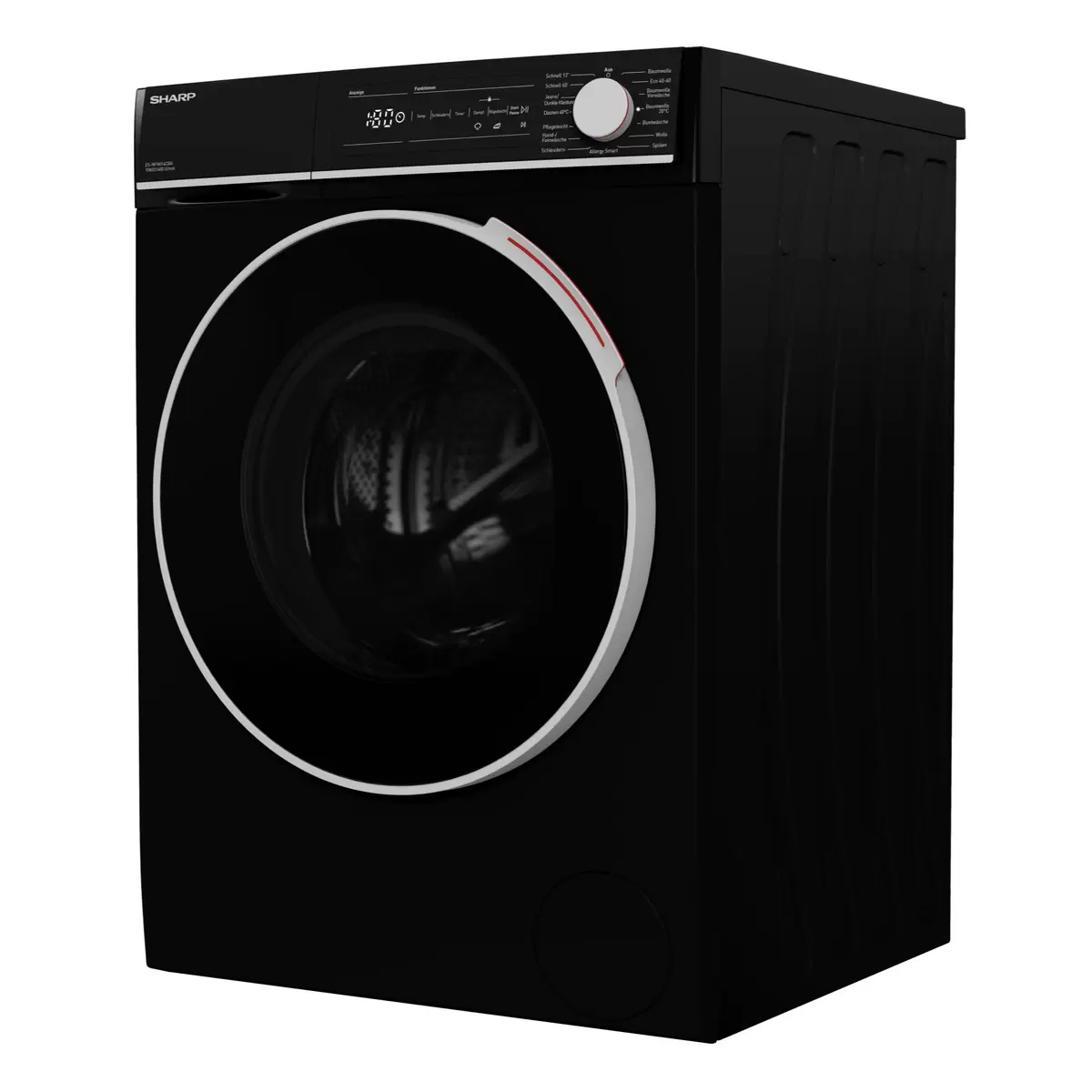 Waschmaschine 10kg Sharp ES-NFH014CBA-DE Schwarz