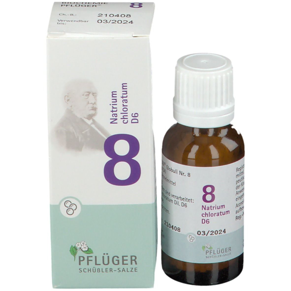 BIOCHEMIE PFLÜGER® Nr. 8 Natrium chloratum D6