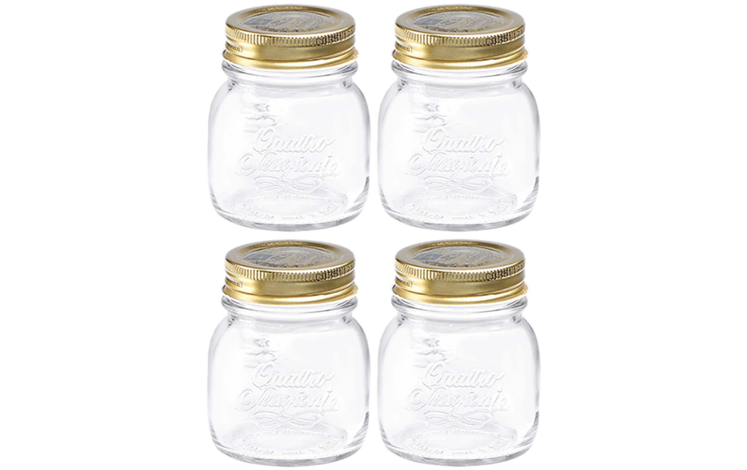 Einmachglas Quattro Stagioni 150 ml, 4 StückEinmachglas mit Schraubdeckel