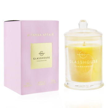 Glasshouse Triple Scented Soy Candle - A Tahaa Affair (Vanilla Caramel)