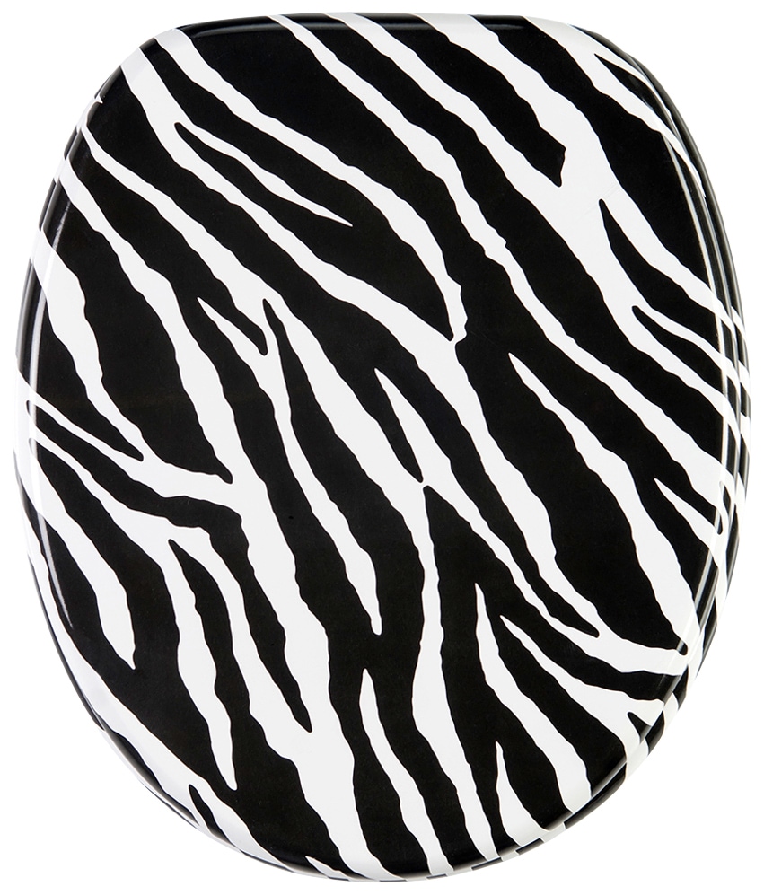 Sanilo WC-Sitz »Zebra Look« mit Absenkautomatik