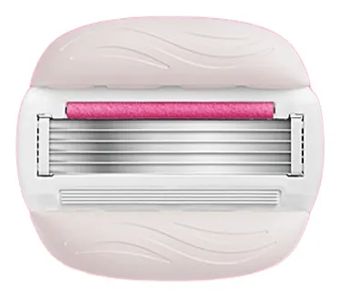 Gillette Venus Pro ComfortGlide Tropical, Kvinder, Gillette, Vinus ComfortGlide, Rustfrit stål, Lyserød, Hvid, 6 stk