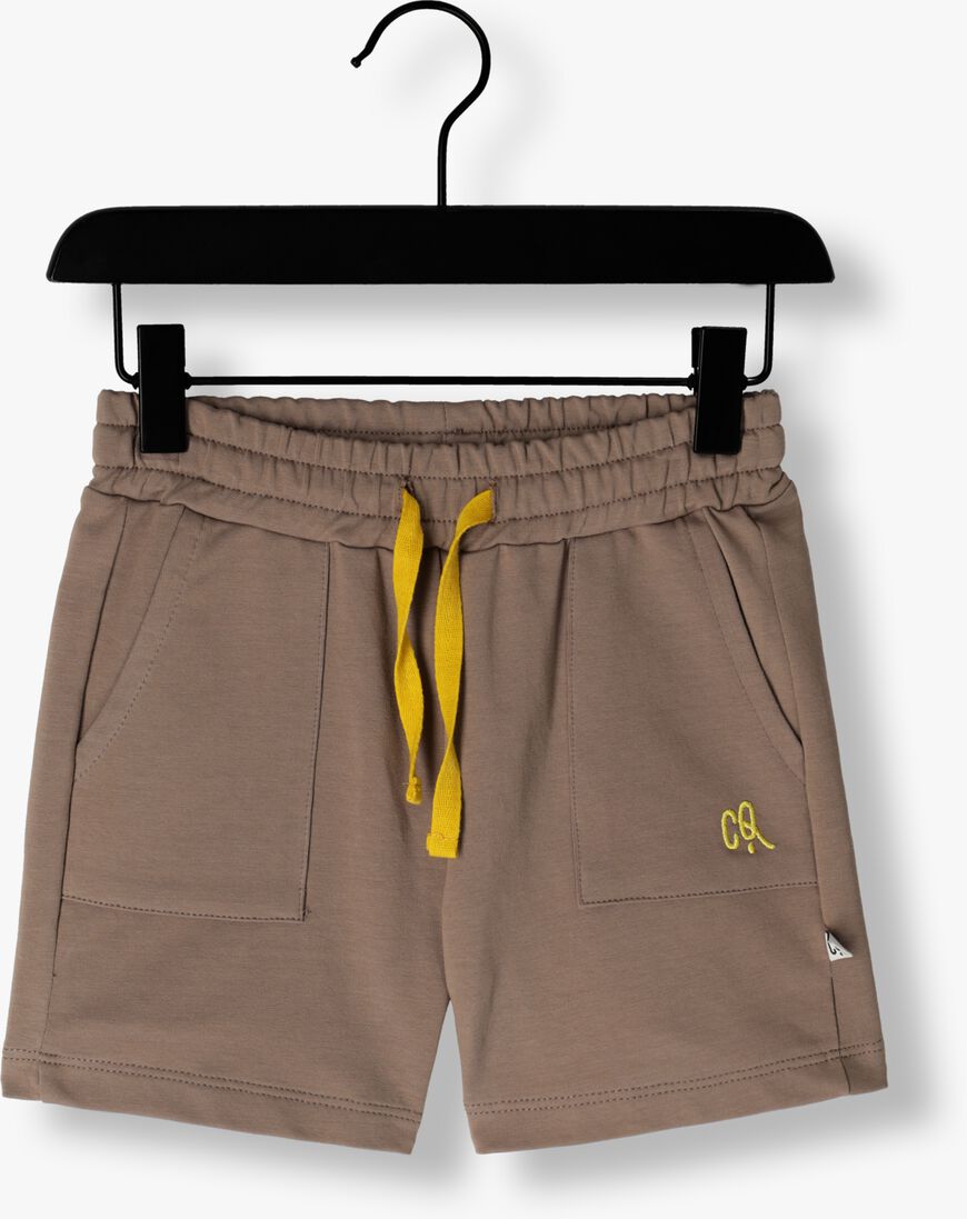 CARLIJNQ grijze carlijnq korte broek basic - shorts loose fit