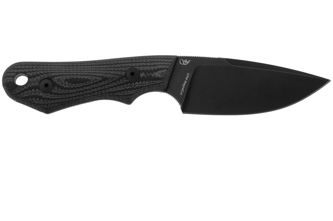 Viper Handy VT4042GG Blackwashed Black Suretouch, vaststaand mes