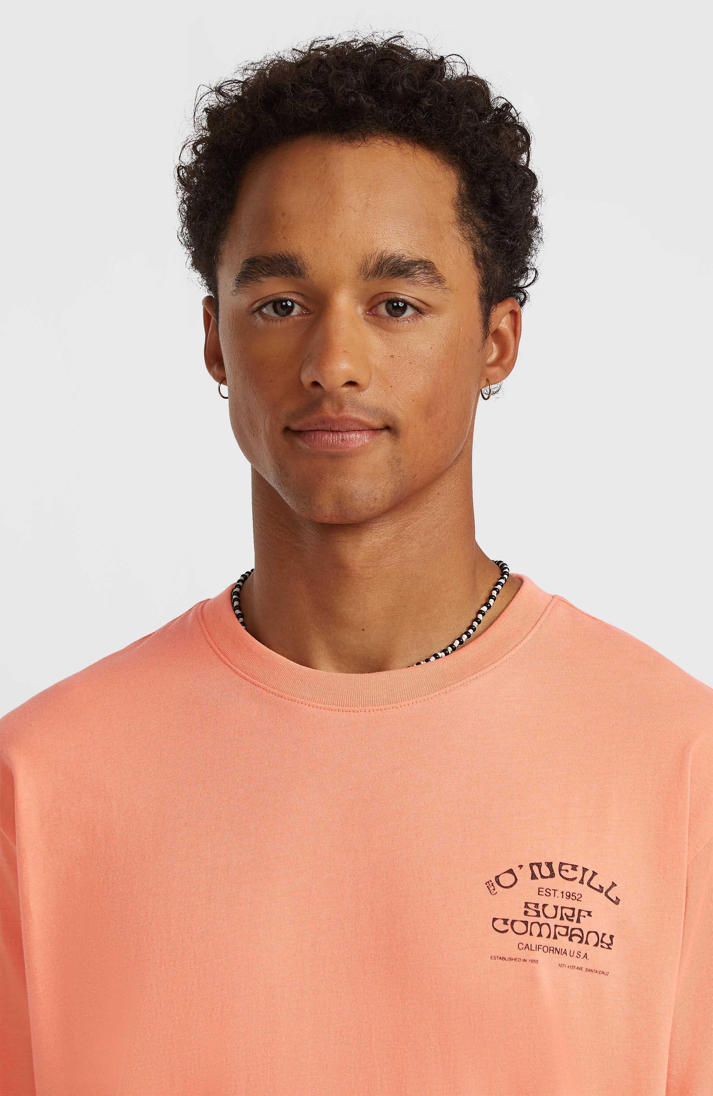 Melange Chest-Print T-shirt