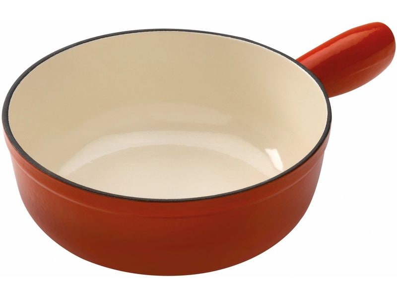 Kuhn Rikon Fondue-Caquelon Induktion Rot Fonduepfanne