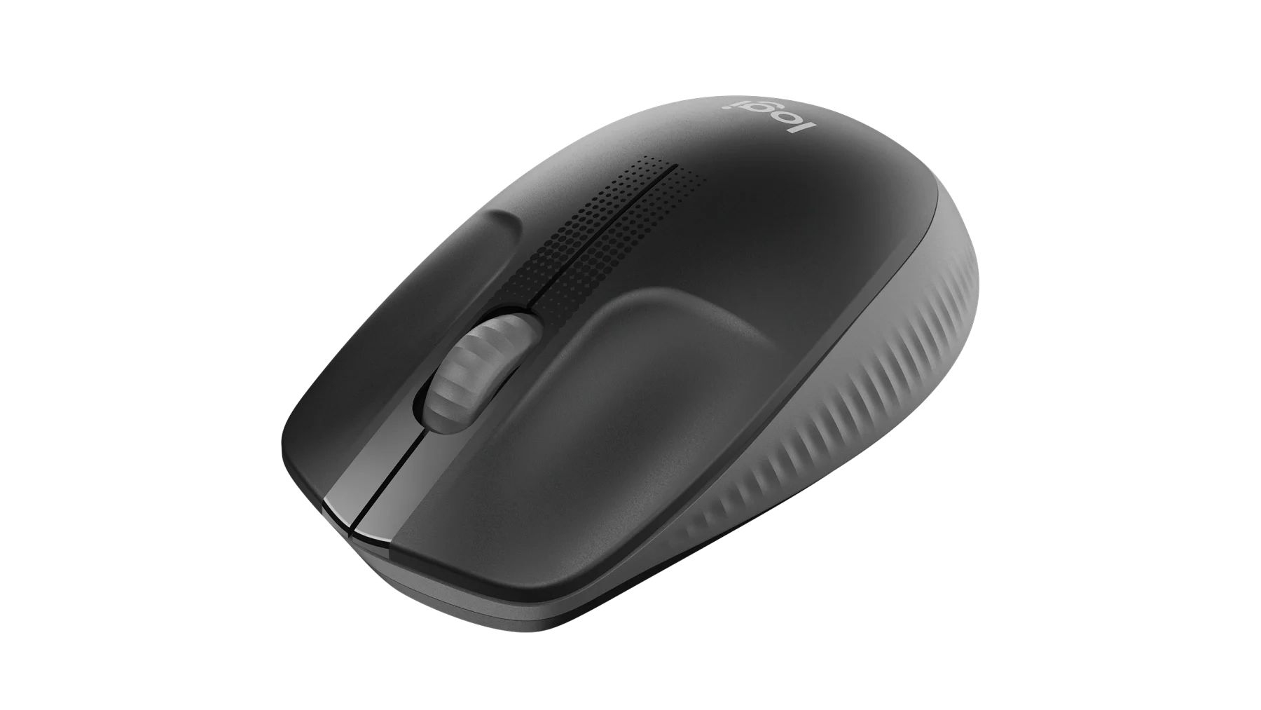 M190 optische Wireless Maus 1000 DPI   USB A Dongle (910-005905) - Anthrazit