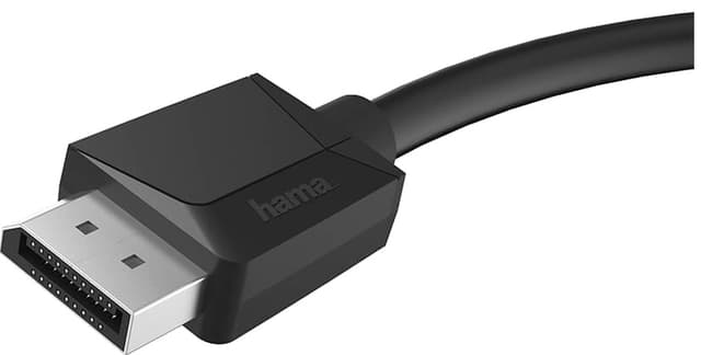 Kabel DisplayPort 1.2 Ultra-HD 4K 1.5m Sort