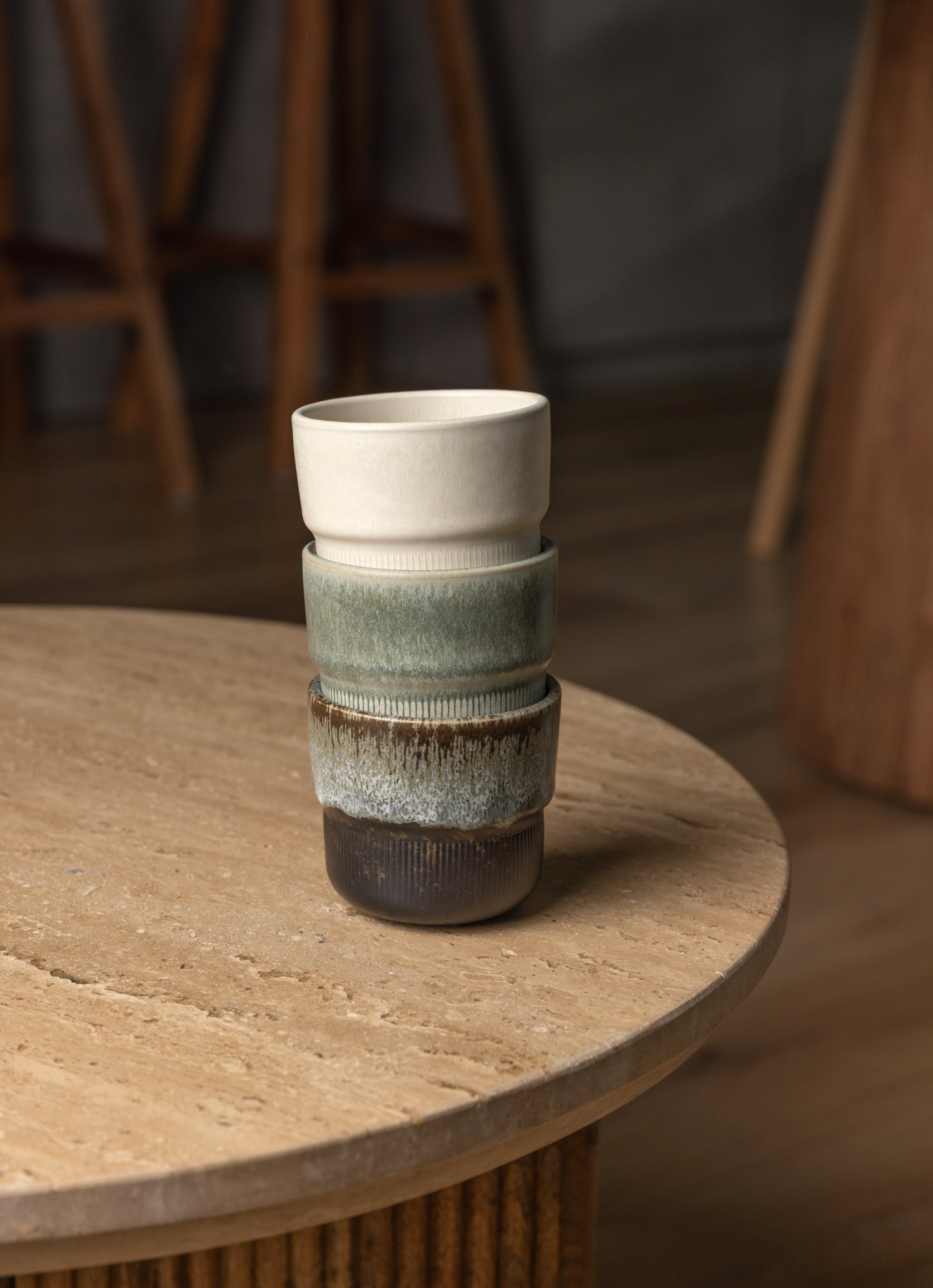 Koffiekopje Ocean Breeze - set van 2