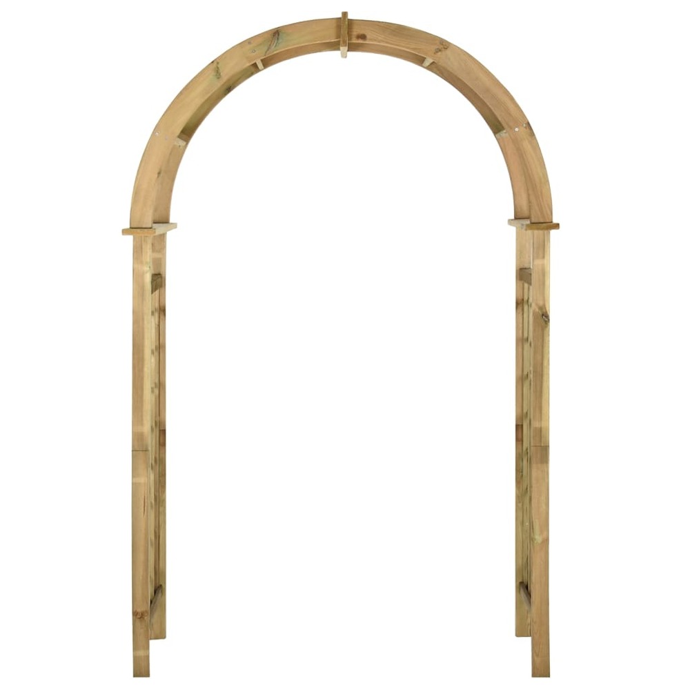 Arche avec treillis bois de pin vert imprégné