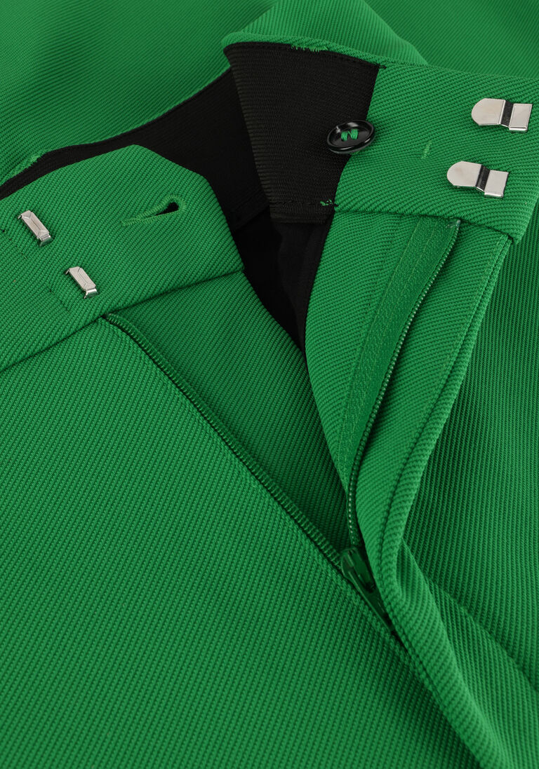VANILIA groene vanilia pantalon tailored twill