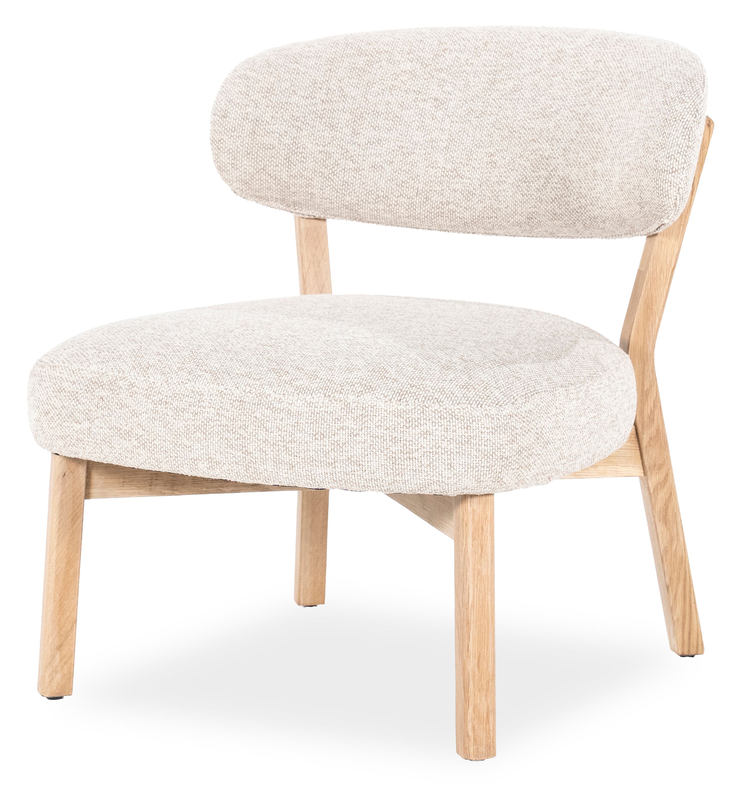 Fauteuil 96295 taupe Mikky B61 x D72.5 x H72 cm