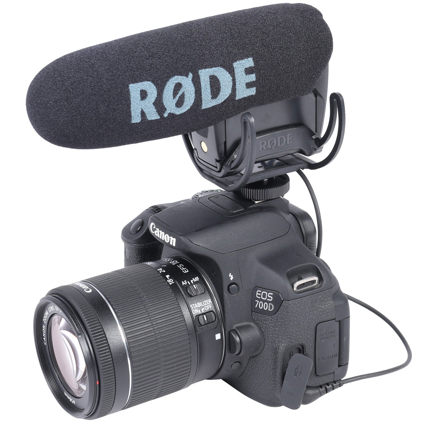 RØDE VideoMic Pro Rycote camera shotgun microfoon